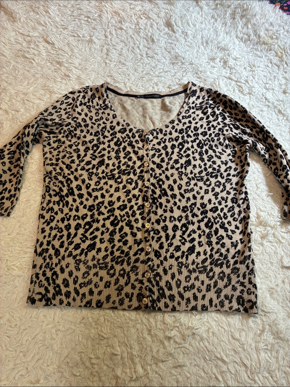 Maurice’s Leopard Plus Size Cardigan